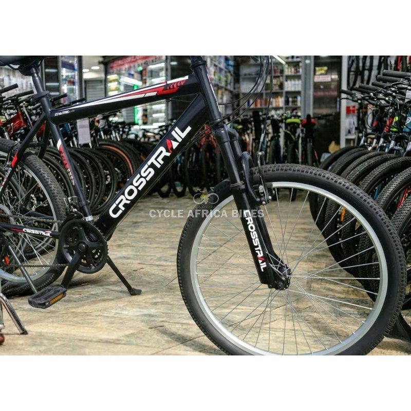 Crosstrail Teen Bicycle 24-Inch with Steel Frame for Kids 11-14 Years