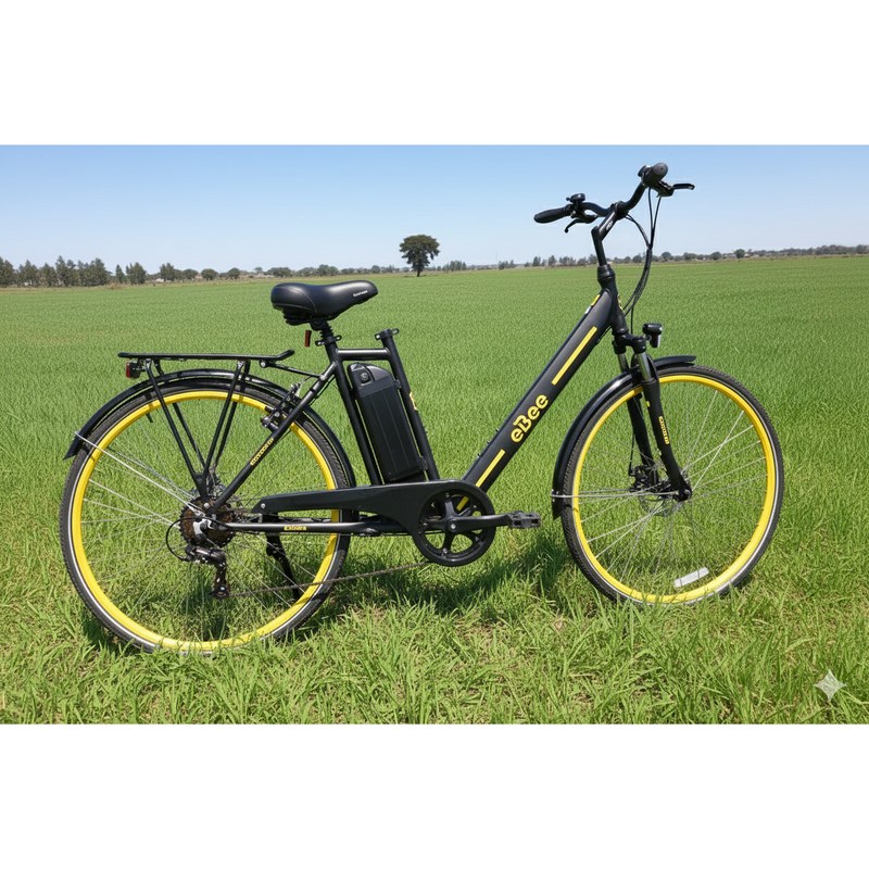 Nyuki 2.0 Electric Bike with Pedal Assist and Throttle Modes