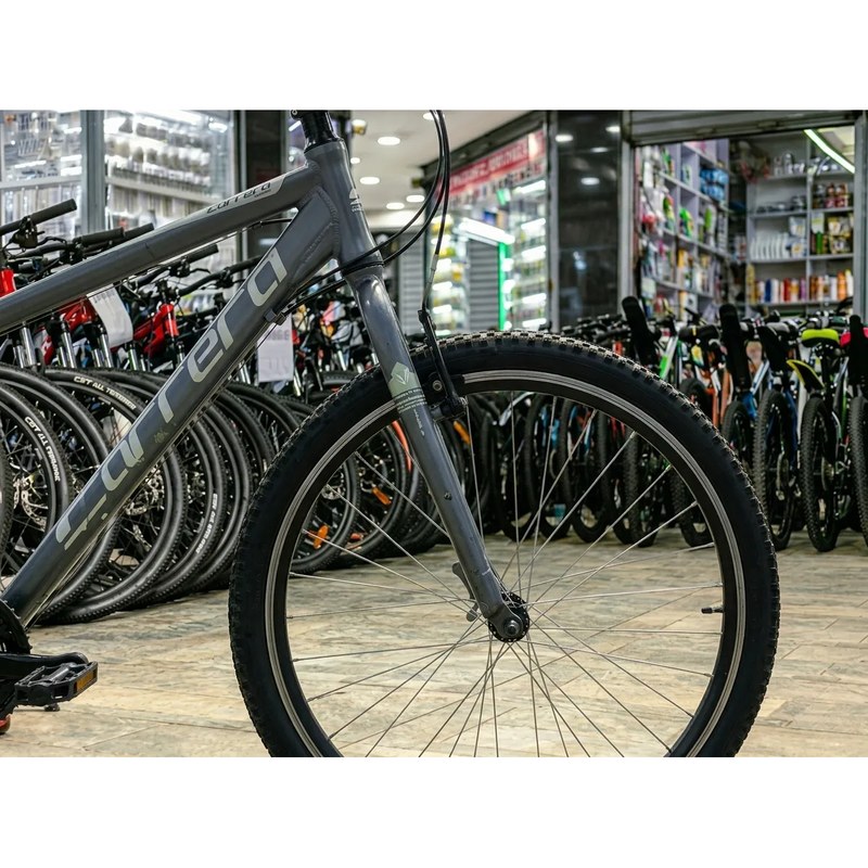 Carrera Parva Hybrid Bike 26-Inch with Lightweight Aluminum Frame