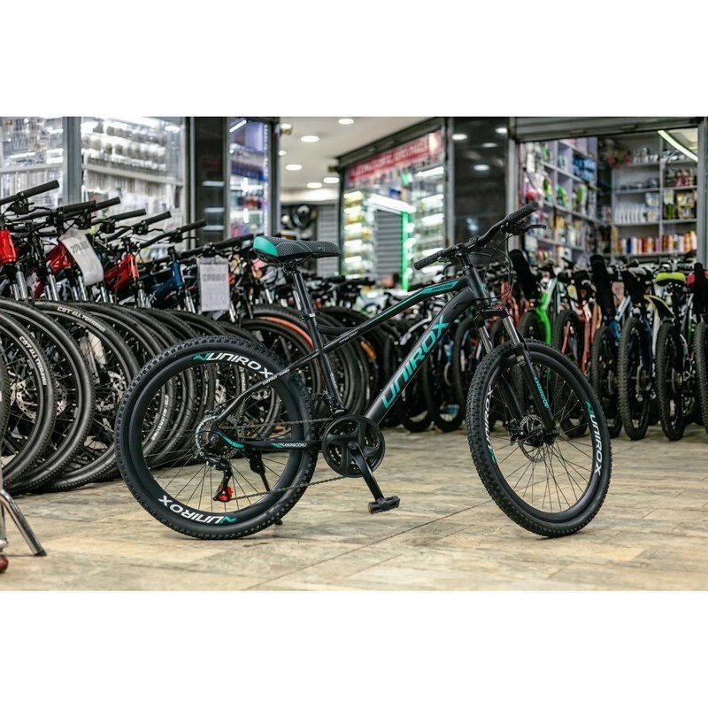 Unirox Teens Mountain Bike 24-Inch with Front Suspension Fork