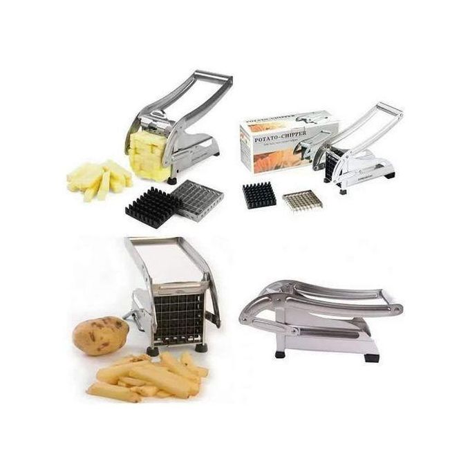 Chip cutter, kitchen professional, vegetable cutter, easy to clean potato cutter with blade, non-slip vegetable chips cutter, perfect for potatoes, carrots, home and commercial