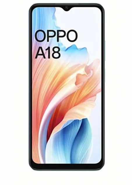 OPPO A18 6.56" 90Hz Display 4GB-128GB 8MP Android 13 Side Fingerprint 5000mAh Type-C Charge with IP54 Dust Splash Resistant smartphone