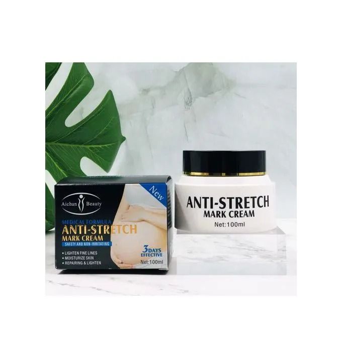 Aichun Beauty Anti-Stretch Mark Cream Lightens Fine Lines,Moisturizes Skin, Repairing