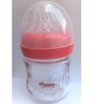 Mom Easy Glass Feeding Bottle 120ml