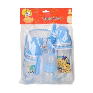 NEW 7 Pcs Baby Feeding Bottle Set-Blue