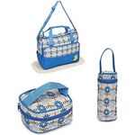 Fashion 5-in-1 Baby Diaper Bag - Blue