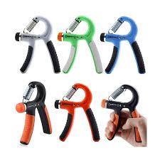 Pair HIGH QUALITY & DURABLE ADJUSTABLE HAND GRIP WITH SMART COUNTER | RESISTANCE (10KG - 40KG) | HAND/POWER GRIPPER FOR HOME