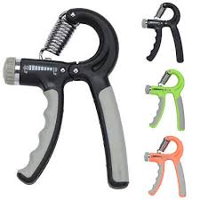 Pair HIGH QUALITY & DURABLE ADJUSTABLE HAND GRIP WITH SMART COUNTER | RESISTANCE (10KG - 40KG) | HAND/POWER GRIPPER FOR HOME