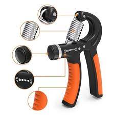 Pair HIGH QUALITY & DURABLE ADJUSTABLE HAND GRIP WITH SMART COUNTER | RESISTANCE (10KG - 40KG) | HAND/POWER GRIPPER FOR HOME