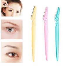 6pcs Eyebrow Trimmer Hair Remover Facial Razor Blades Shaver Sharp