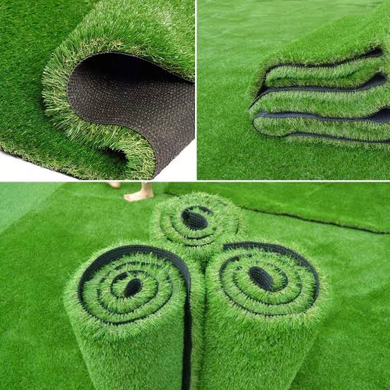 Artificial Lawn Carpet Fake Turf Grass Mat Landscape Floor Decor  1×1 metres   20 mm thickness