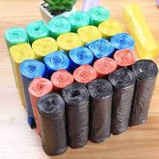 100pcs Plastic Garbage Trash Bags 45*60cm