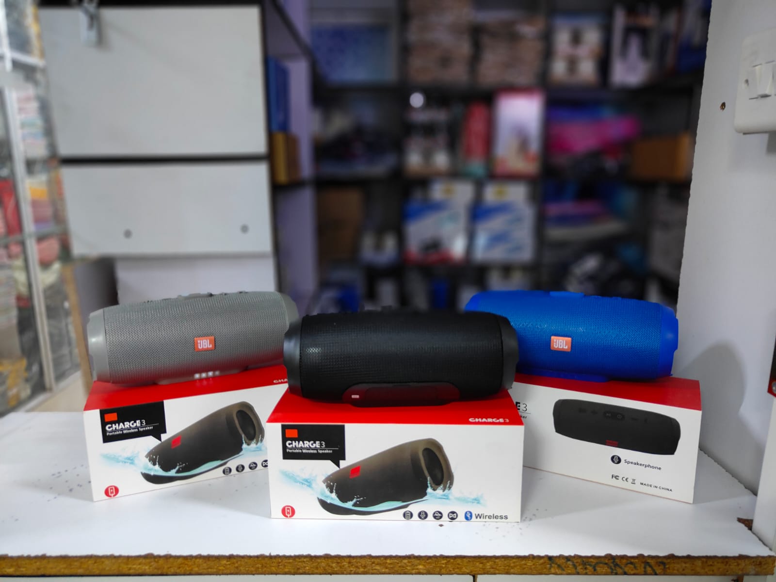 JBL Charge 3 - Waterproof Portable Bluetooth Speaker
