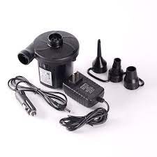 Electric Air pump Inflator/ deflator 3 nozzles to fit different inflates Advanced design reduces noise while working