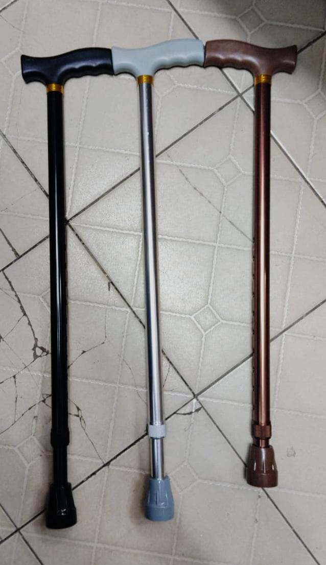 Aluminium Height Adjustable Walking Stick