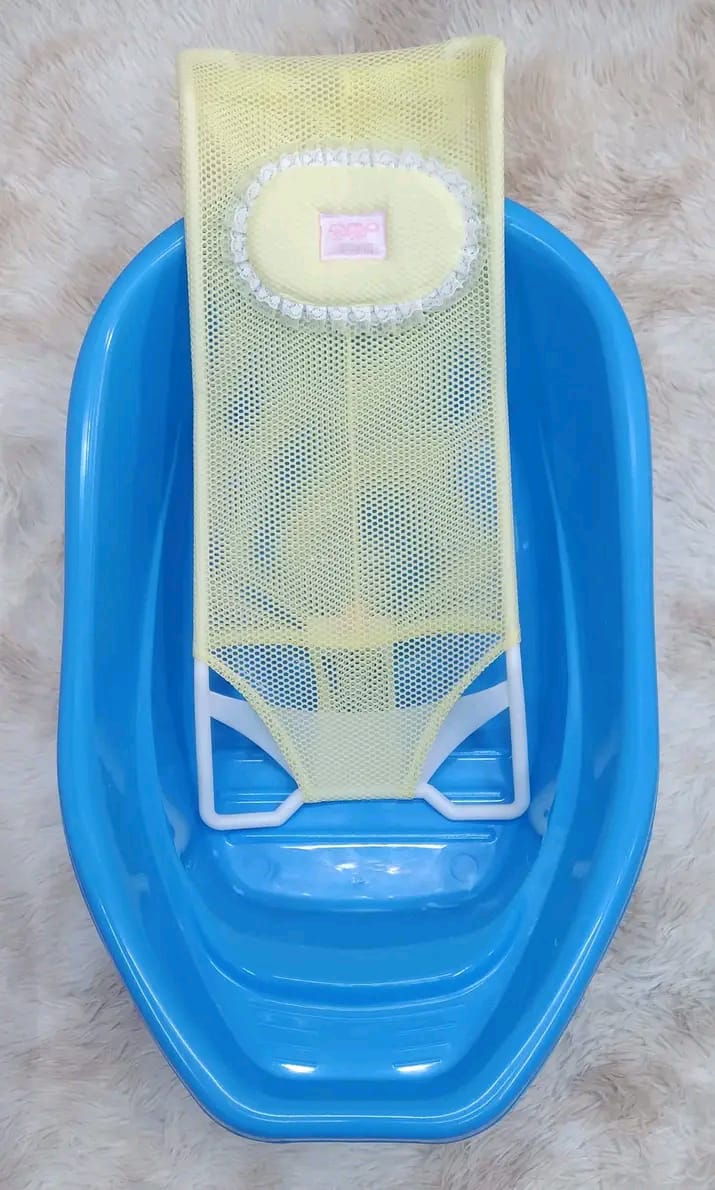 Baby Bath Seat Support Net, Patterned Bath Net