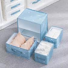Undergarment storage box Using Oxford cloth, the color is simple and elegant, wear-resistant and durable.