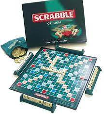 Scrabble Board Game, Word, Letters Game for All Ages (Multicolour