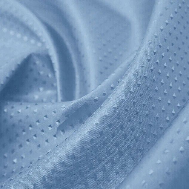 NEW 00% Polyester Heavy Fabric Shower Curtain, Waterproof Bathroom shower Curtain Diamond Design with Hooks Fabric Shower Curtain 100% Polyester Washable Modern Design 180x200cm + 12 Hook