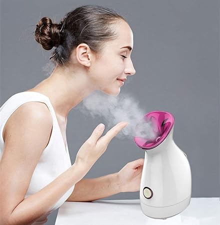 Phyopus Facial Steamer Warm Mist Moisturizing Cleansing Pores Blackheads Acne Nano Sprayer Facial Humidifier Hydration System Home Sauna SPA Steamer