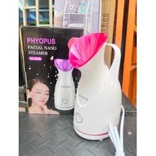 Phyopus Facial Steamer Warm Mist Moisturizing Cleansing Pores Blackheads Acne Nano Sprayer Facial Humidifier Hydration System Home Sauna SPA Steamer