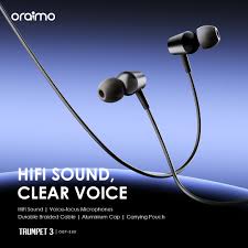 Oraimo Vortex Optimized Sound Metal in-Ear Wired Earphones