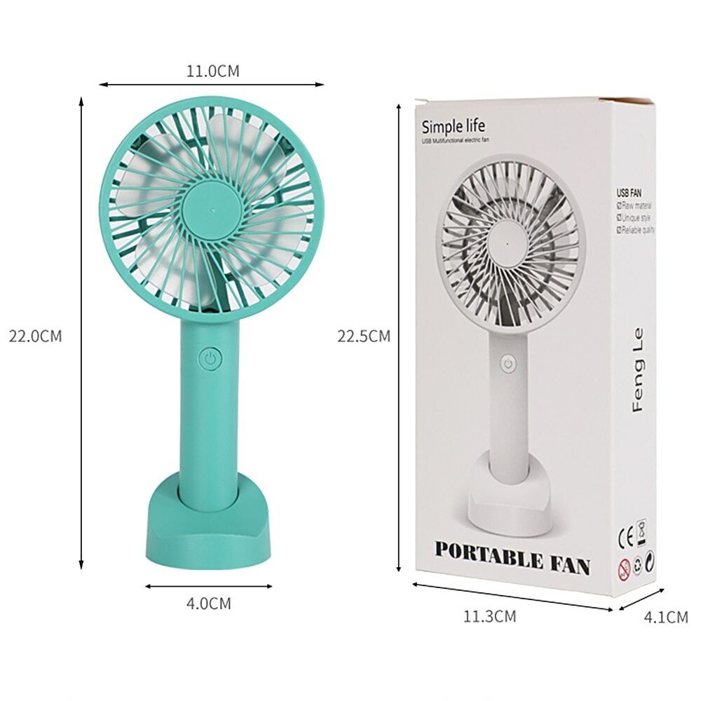 Mini Fan Portable For Fan Handheld USB Rechargeable Fan