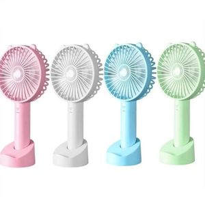 Summer Small fan Handheld mini New usb rechargeable portable super quiet small fan learning office essential easy to carry at any time