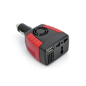 DC 12V input voltage and AC 220V output 150W car power inverter with USB port