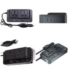 Portable car inverter dc 12v to ac 110v 220v usb charger multi function 200w car power inverter