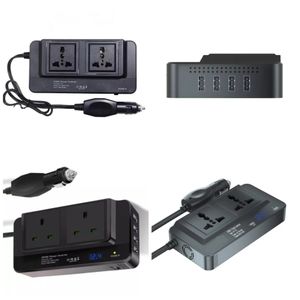 Portable car inverter dc 12v to ac 110v 220v usb charger multi function 200w car power inverter
