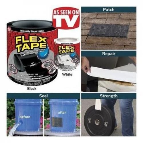Flex Tape Strong Rubberized Waterproof Repair Tape