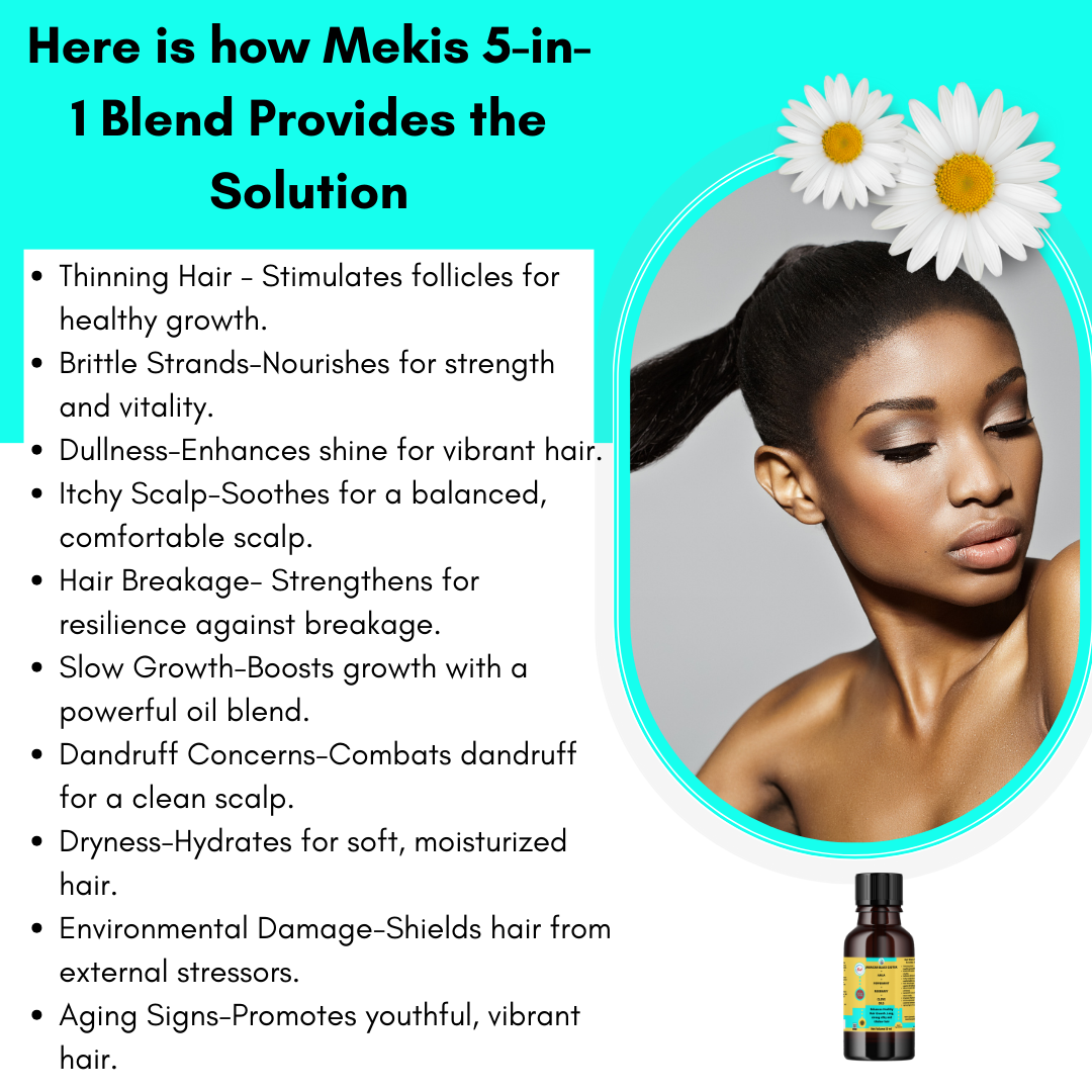 Jamaican Black castor,Amla,Rosemary,peppermint & Clove Oils - for Thinning Hair ,Brittle Strands,Dullness,Itchy Scalp,Hair Breakage,Slow Growth