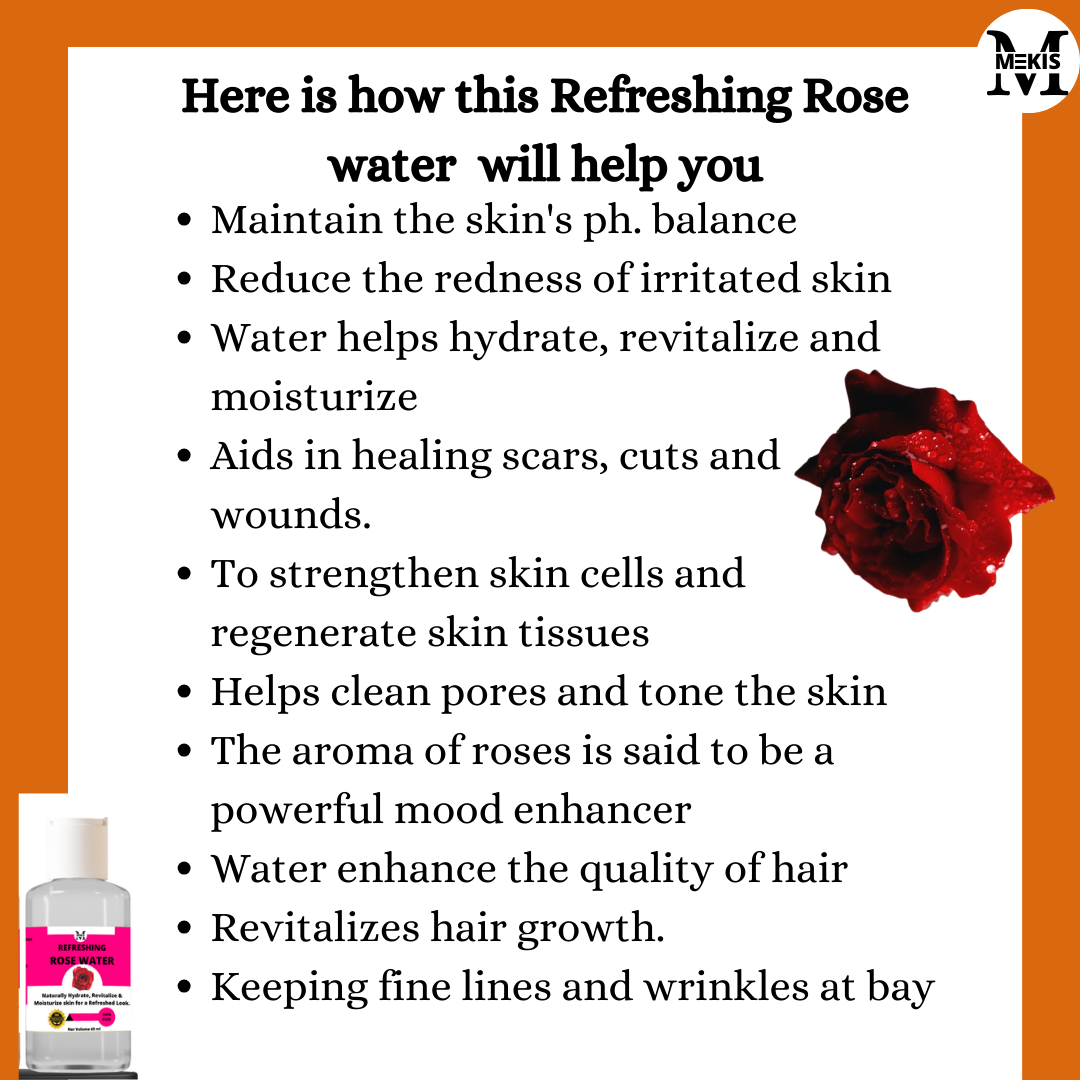 Qasil Powder, Rose Water, and Rosehip Seed Oil Pack - Your Complete Skincare Arsenal for Radiant, Healthy Skin!