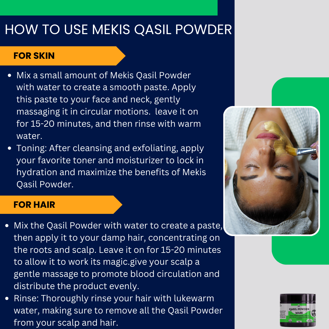 Qasil Powder, Rose Water, and Rosehip Seed Oil Pack - Your Complete Skincare Arsenal for Radiant, Healthy Skin!