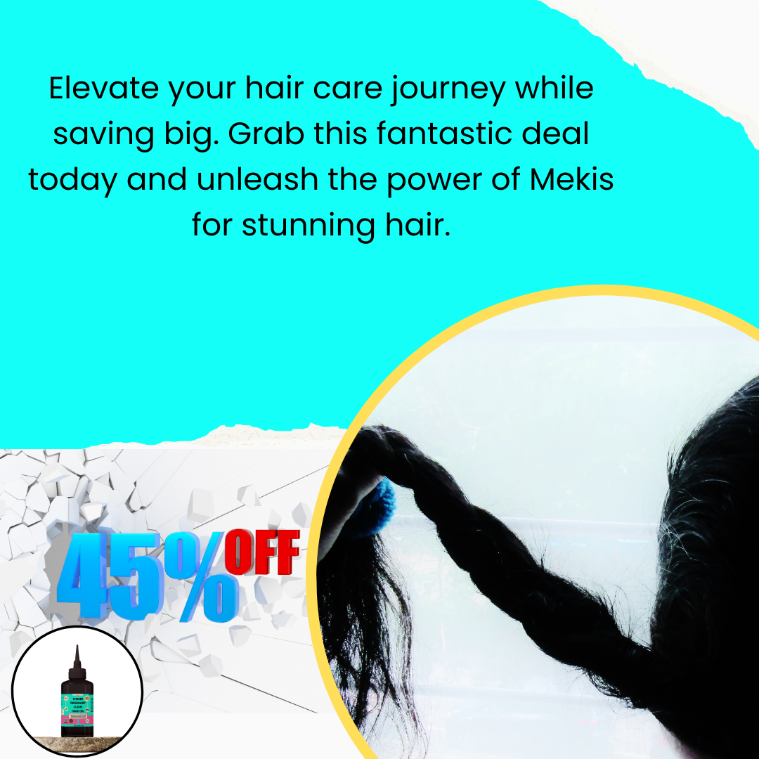 Ginger Rosemary Clove Hair Oil - Encourage new hair follicle growth, Strengthens strands, Reducing thinning and promoting volume.