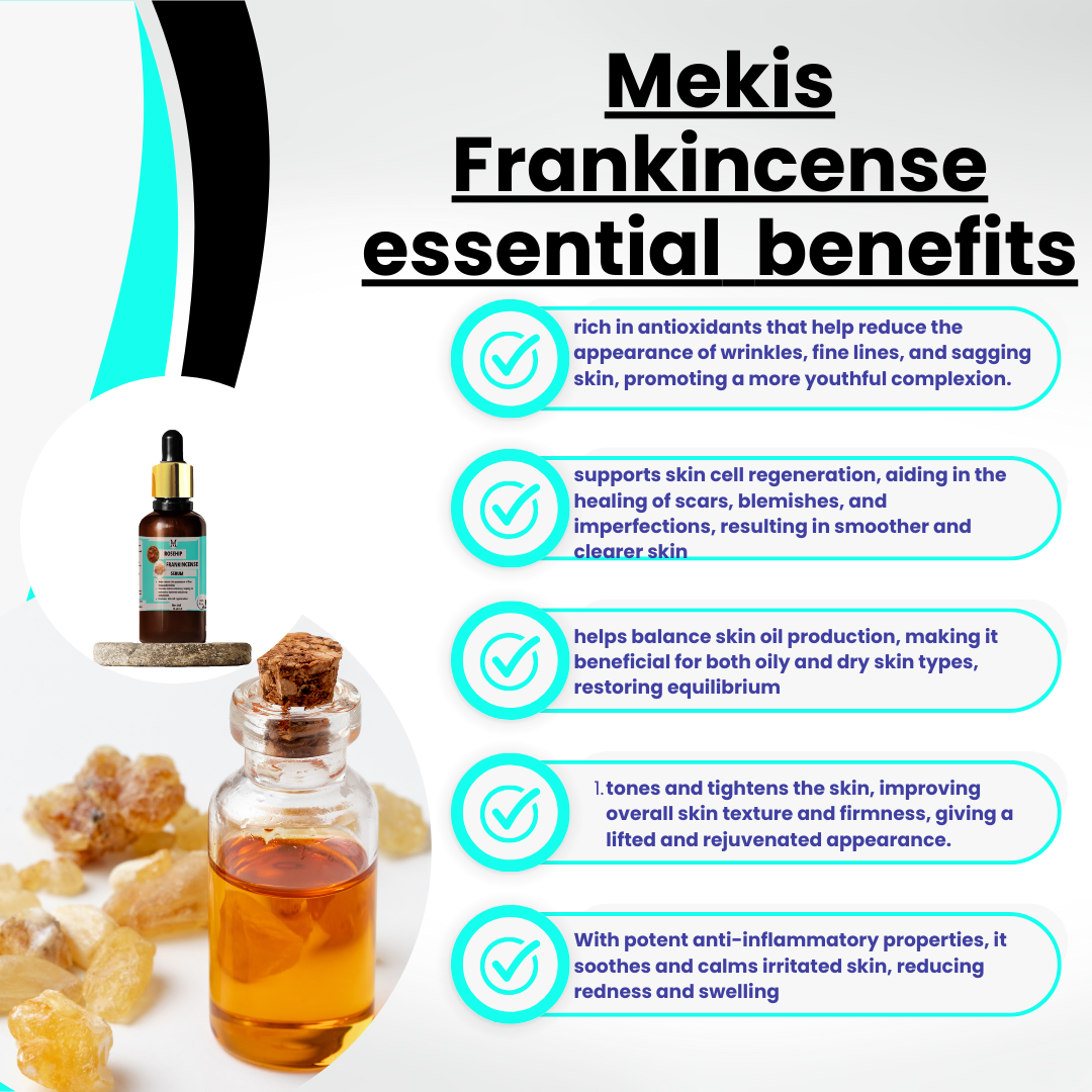 Rosehip Frankincense Serum- Potent anti-aging,Youthful Radiance, Combat Discoloration & Hyperpigmentation