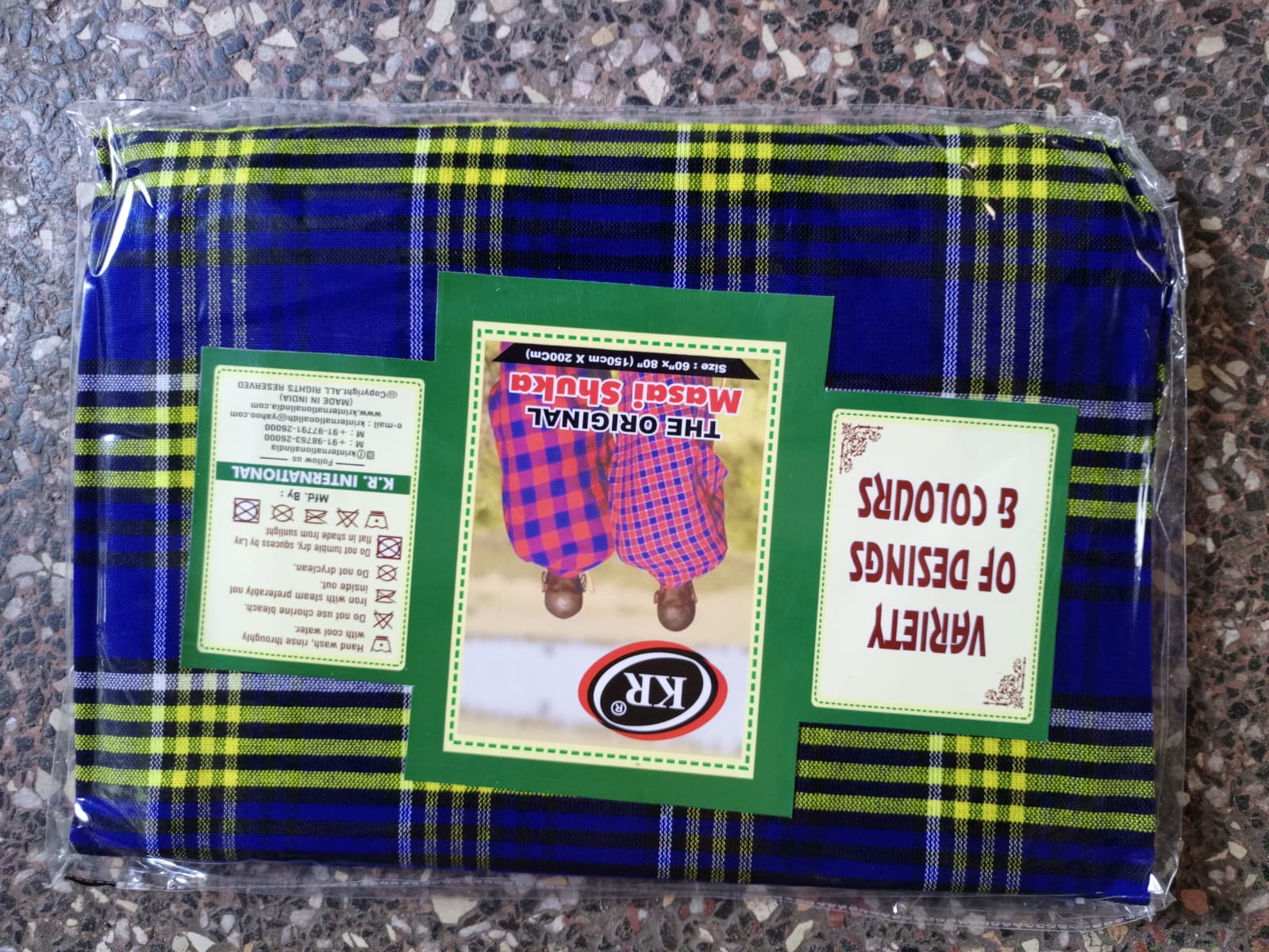 Fashion Authentic Kenyan Maasai Shuka With the Maasai shukas you will bring out that elegance and boldness in your outfit designs.