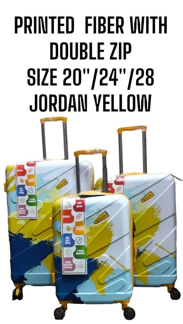 3 Pieces PVC High Quality Travel Suitcase Travel Bag Travel Briefcase With Wheel