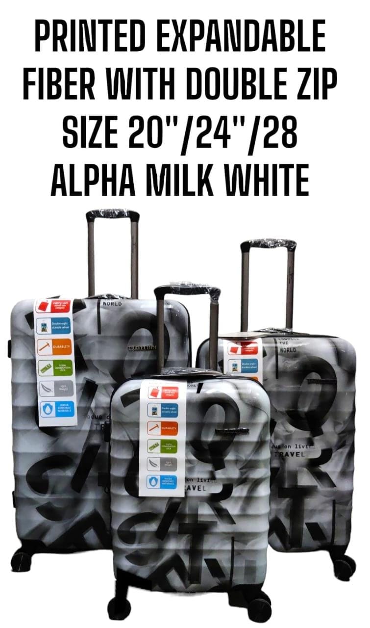 3 Pieces PVC High Quality Travel Suitcase Travel Bag Travel Briefcase With Wheel