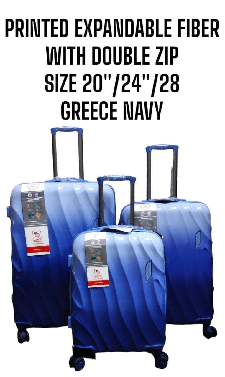 3 Pieces PVC High Quality Travel Suitcase Travel Bag Travel Briefcase With Wheel