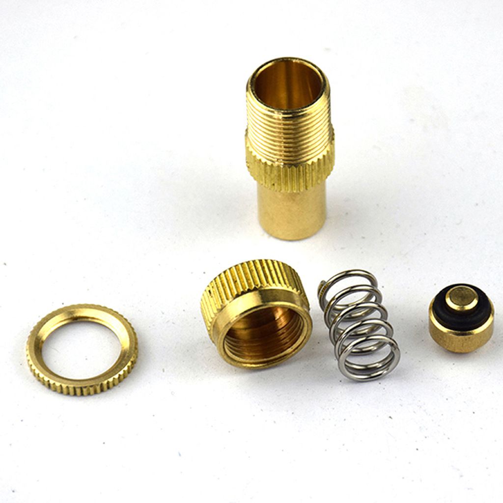 Desert tire pressure relief valve, off-road vehicle tire air release screw, air release valve
