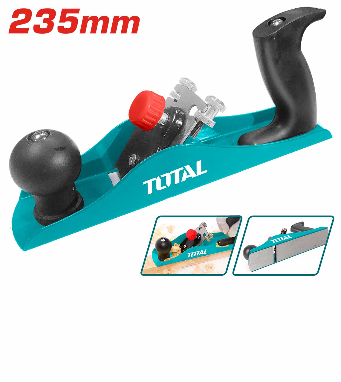 TOTAL THT9391 Planer Length:235mm Steel Q195