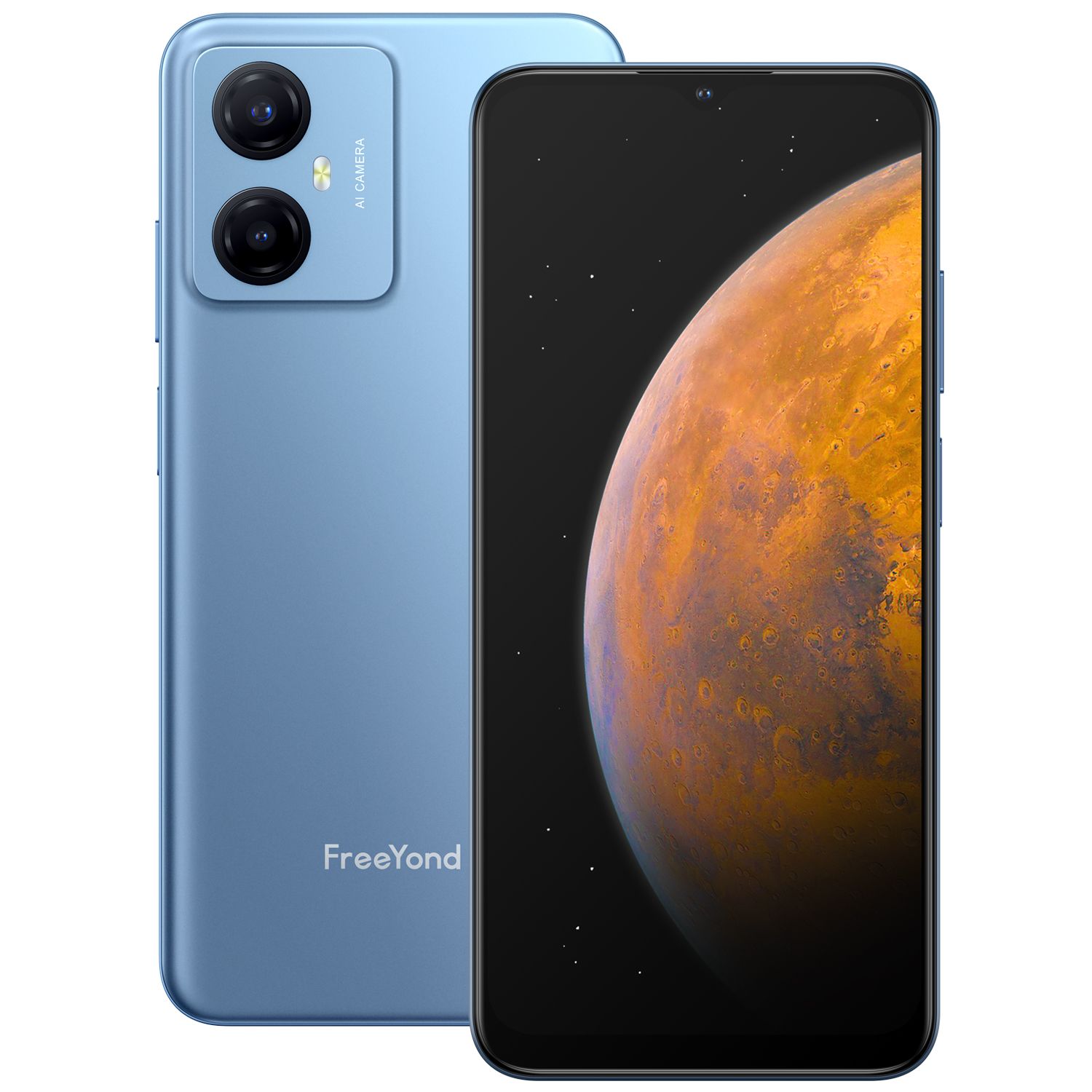 Original FreeYond F9 128GB ROM 3GB RAM 6.52" HD+ Large Screen Smartphone 5000mAh 4G Dual Sim 13MP Dual Rear Camera