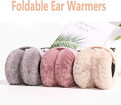Fashion Ear Muff Warmer Useful Soft Windproof Round Plush Ear Warmer for Autumn Ear Warmer Ear Muff