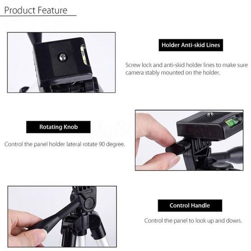 Portable Tripod Adjusting Metal Stand