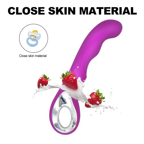 Luxury Multi-Speed G Spot Vibrator Dildo Waterproof Sex Toy -Purple
