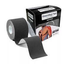 Kinesiology Tape /K-tape - All Round Breathable Therapeutic Sports Athletic Elastic Muscle Support Tape for therapy-in black