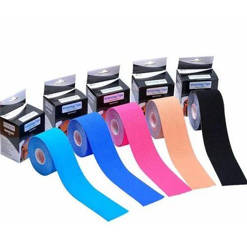 Kinesiology Tape /K-tape - All Round Breathable Therapeutic Sports Athletic Elastic Muscle Support Tape for therapy-in black
