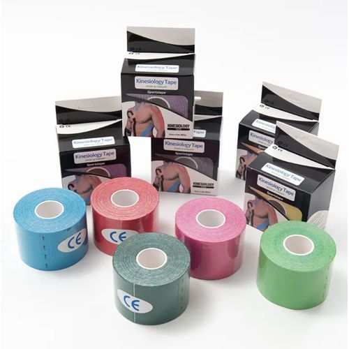Kinesiology Tape /K-tape - All Round Breathable Therapeutic Sports Athletic Elastic Muscle Support Tape for therapy-in black